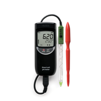 HI99121防水便携式酸度pH-温度测定仪【土壤/农业】